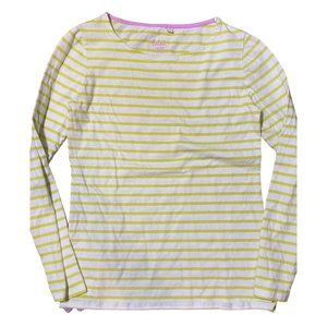 Boden  US 6 Yellow White Long Sleeve Classic Womens US 6